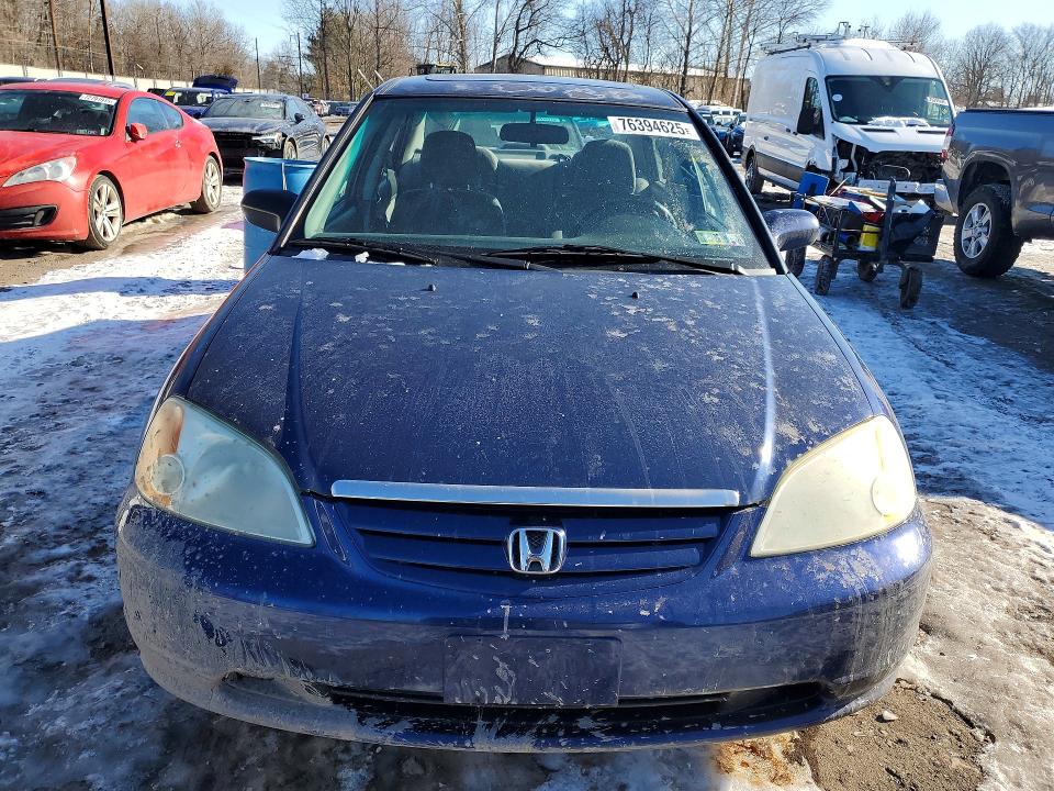Photo 5 from auction – 2002 HONDA CIVIC with VIN 2HGES26722H527506