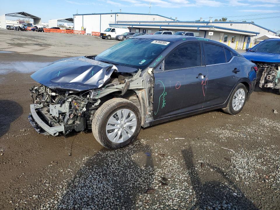 NISSAN SENTRA S 2024 with VIN 3N1AB8BV5RY321317 - Photo from auction