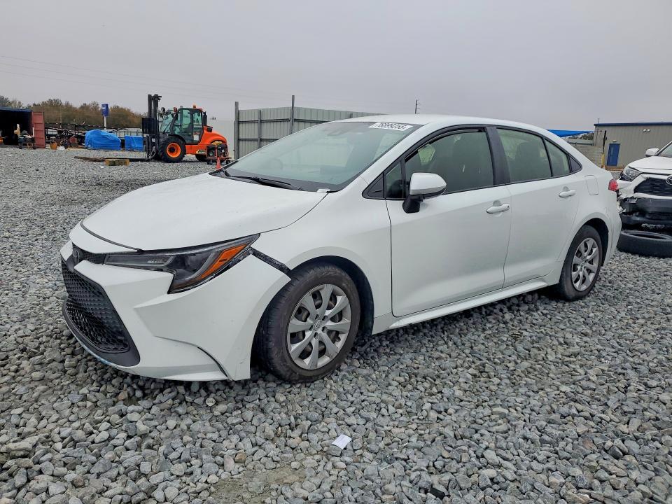 TOYOTA COROLLA LE 2022 with VIN JTDEPMAE8N3029464 - Photo from auction