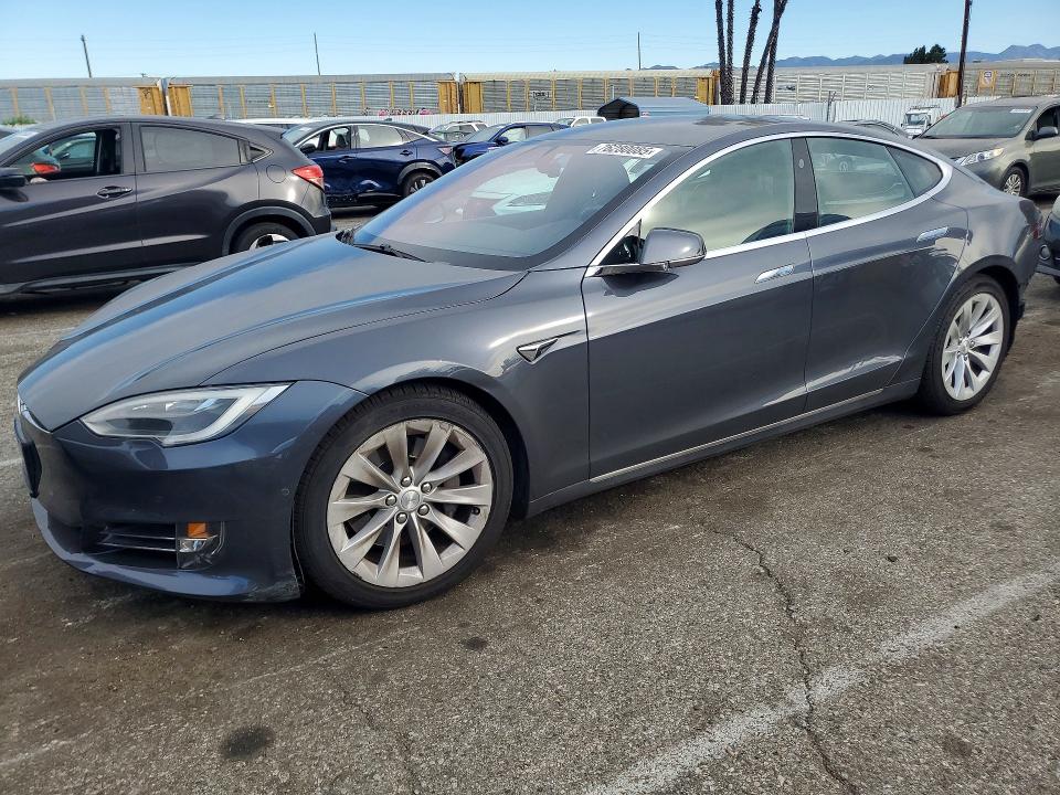 TESLA MODEL S 2017 with VIN 5YJSA1E12HF183203 - Photo from auction