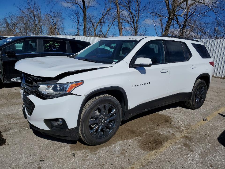 CHEVROLET TRAVERSE 2021 with VIN 1GNERJKW0MJ249134 - Photo from auction