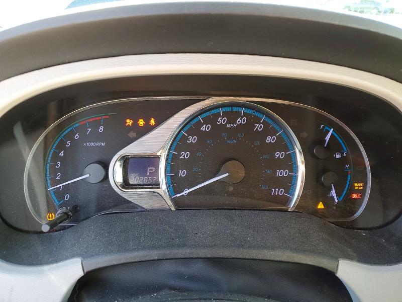 Photo 9 from auction – 2012 TOYOTA SIENNA XLE with VIN 5TDYK3DC7CS211023