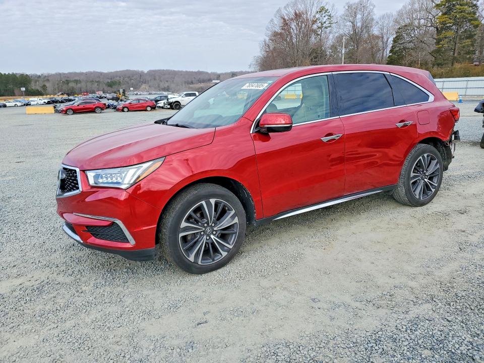ACURA MDX TECHNO 2020 with VIN 5J8YD4H53LL018530 - Photo from auction