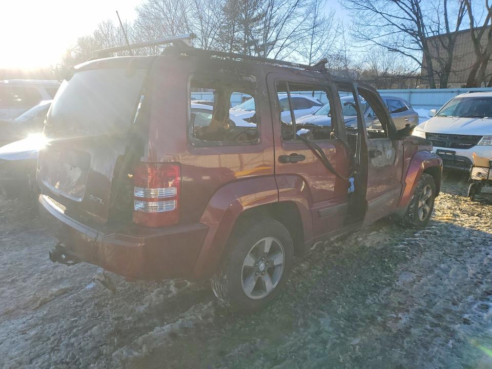 Photo 3 from auction – 2008 JEEP LIBERTY with VIN 1J8GN28K18W236224