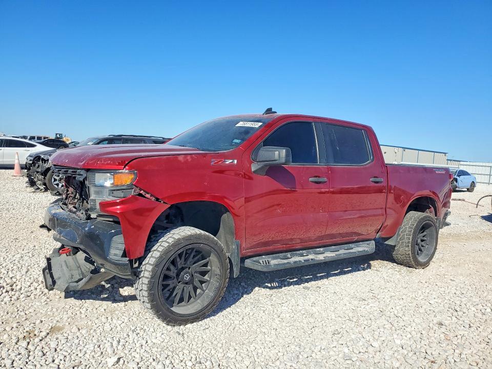 CHEVROLET SILVERADO 2021 with VIN 1GCPYCEF6MZ214305 - Photo from auction