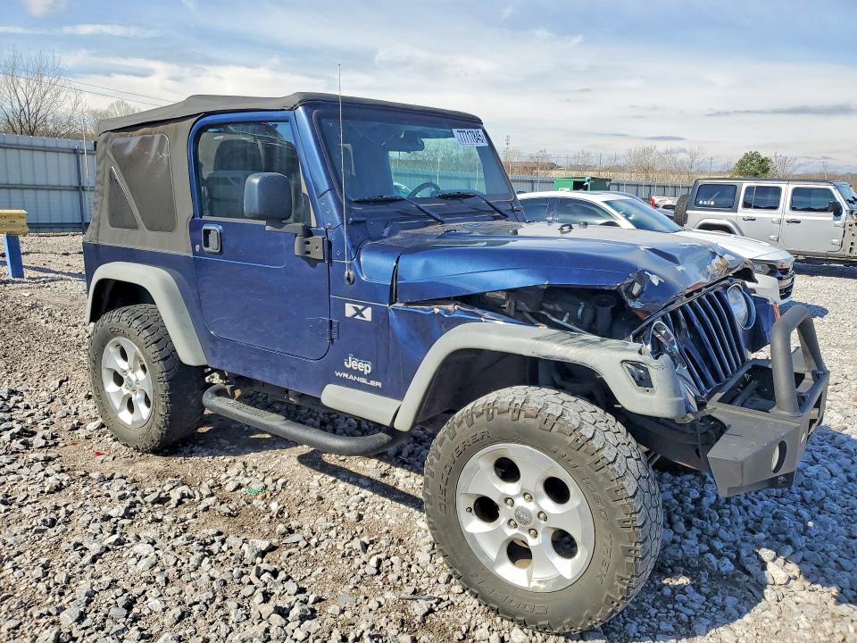 Photo 4 from auction – 2006 JEEP WRANGLER with VIN 1J4FA39S66P749487