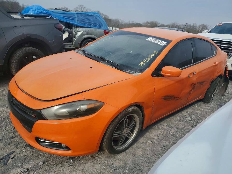DODGE DART 2013 with VIN 1C3CDFBAXDD338678 - Photo from auction