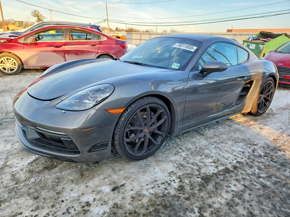 PORSCHE CAYMAN 2024 with VIN WP0AA2A88RK255157 - Photo from auction