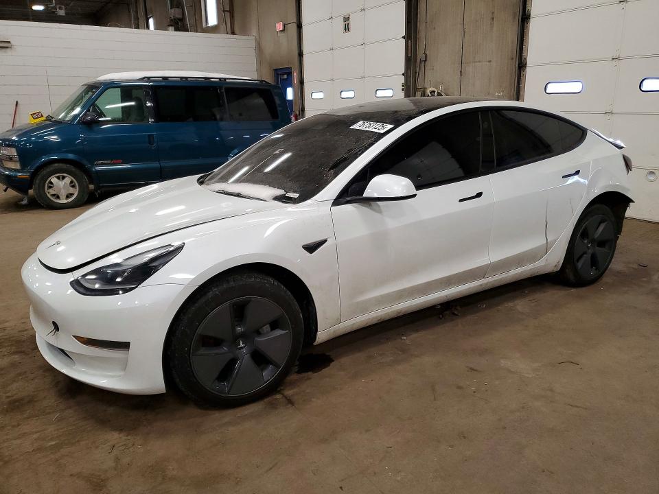 TESLA MODEL 3 2023 with VIN 5YJ3E1EA5PF497659 - Photo from auction