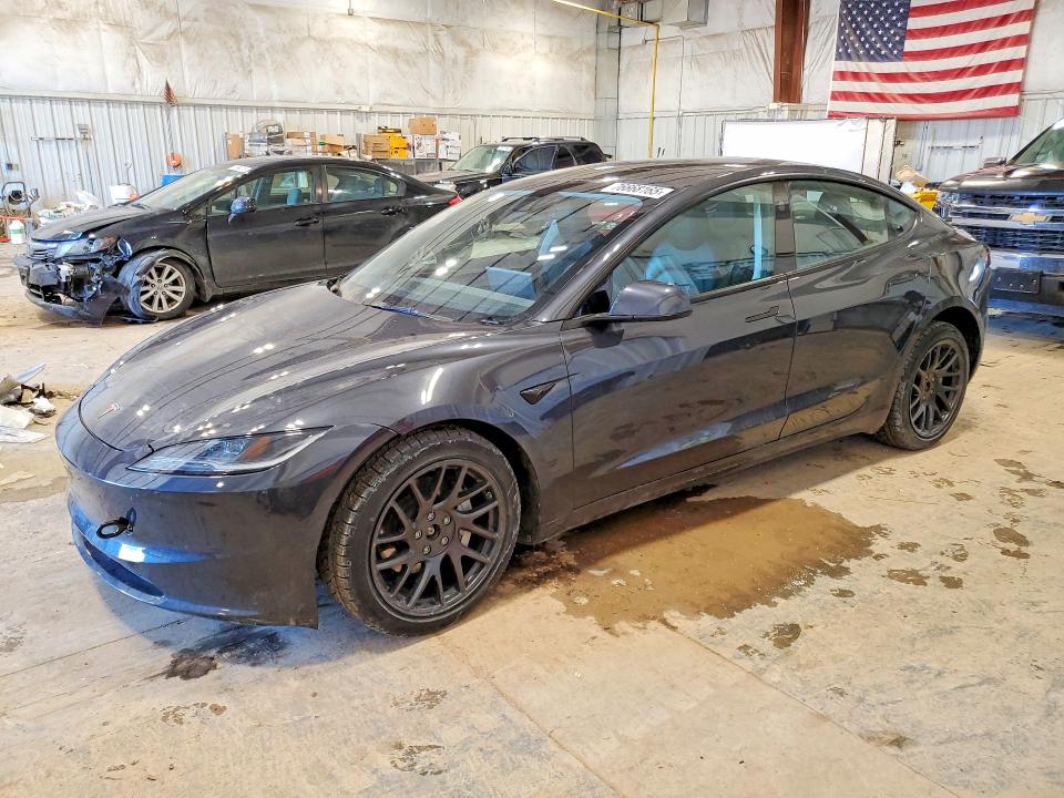 TESLA MODEL 3 2024 with VIN 5YJ3E1EBXRF736764 - Photo from auction