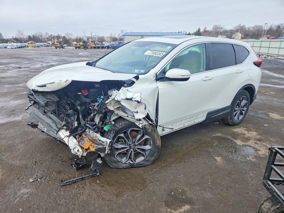 Photo 1 from auction – 2022 HONDA CR-V with VIN 5J6RW2H50NA015000
