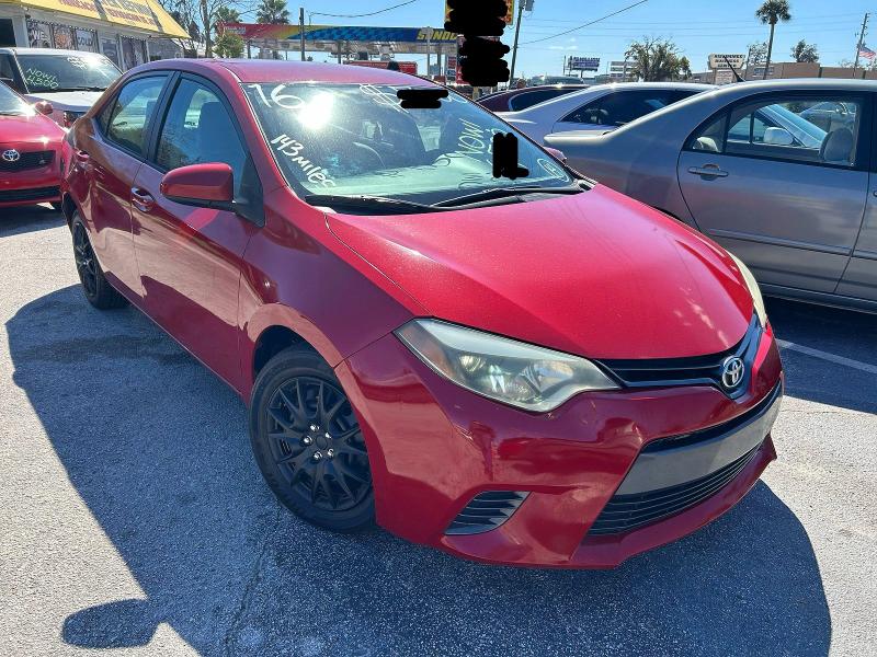 TOYOTA COROLLA 2016 with VIN 5YFBURHE9GP413150 - Photo from auction