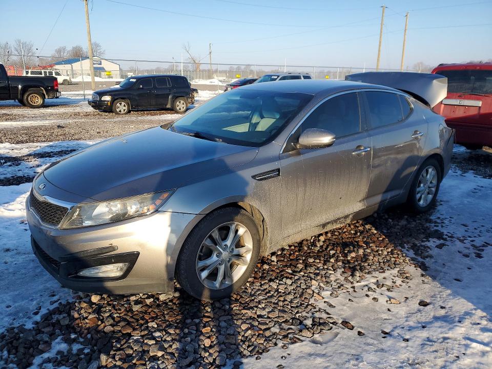 KIA OPTIMA LX 2013 with VIN 5XXGM4A77DG140427 - Photo from auction