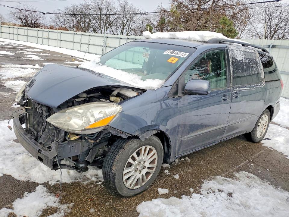 TOYOTA SIENNA 2008 with VIN 5TDZK22C68S214424 - Photo from auction
