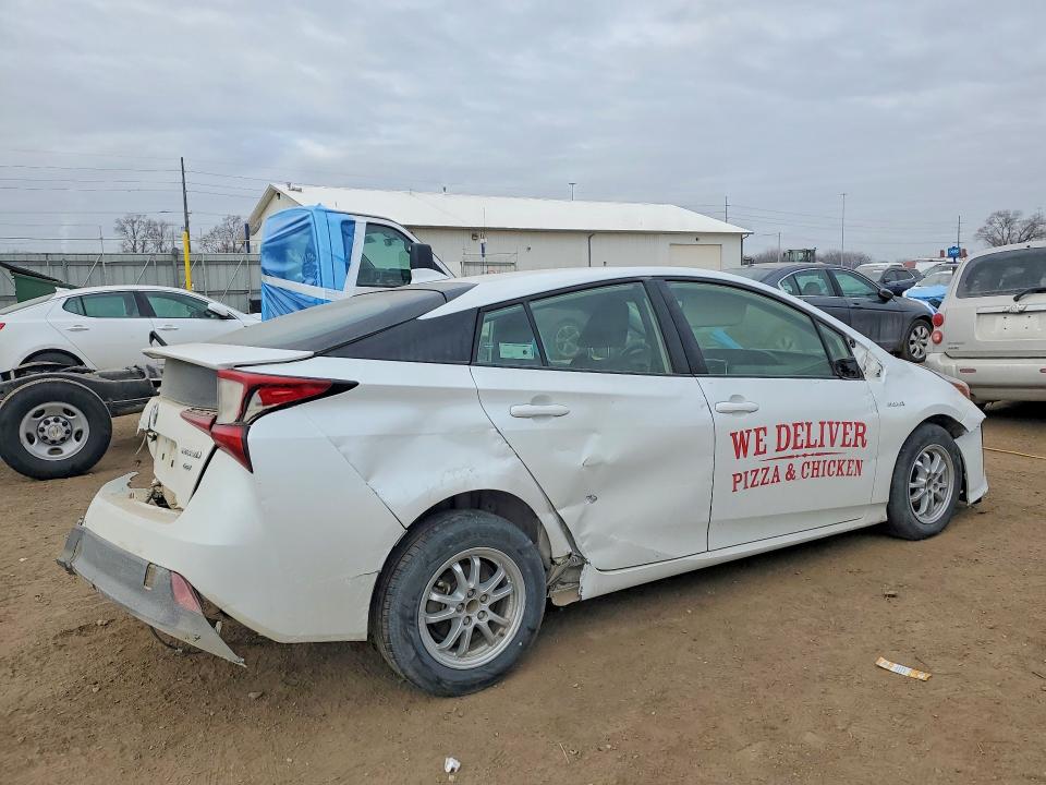 Photo 3 from auction – 2022 TOYOTA PRIUS with VIN JTDKAMFU7N3157733