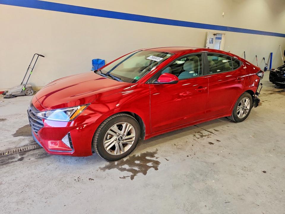 HYUNDAI ELANTRA 2019 with VIN KMHD84LF3KU780004 - Photo from auction