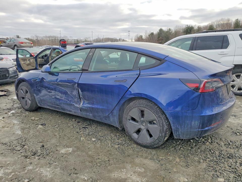 Photo 2 from auction – 2022 TESLA MODEL 3 with VIN 5YJ3E1EB4NF119001