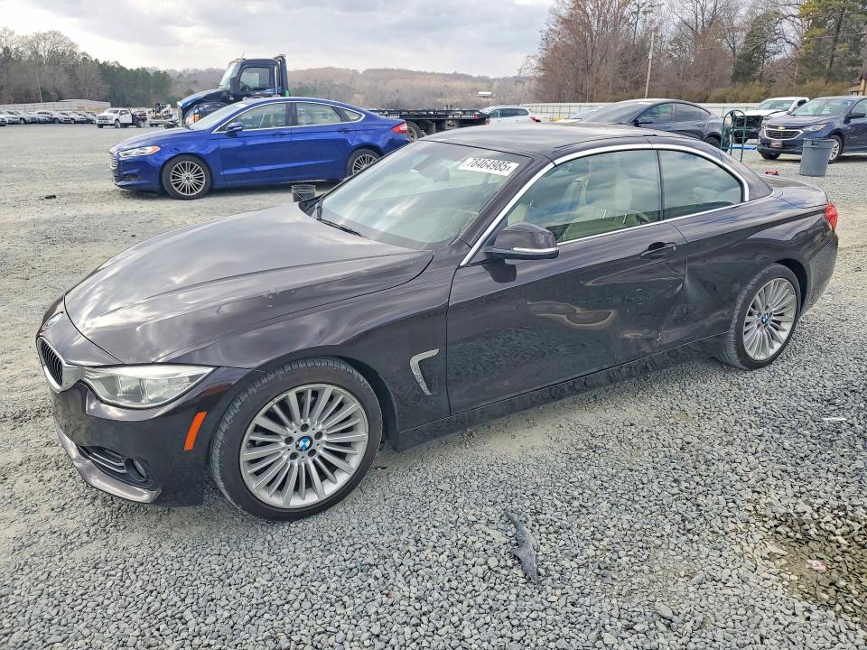 BMW 428 I 2015 with VIN WBA3V5C5XFP752045 - Photo from auction