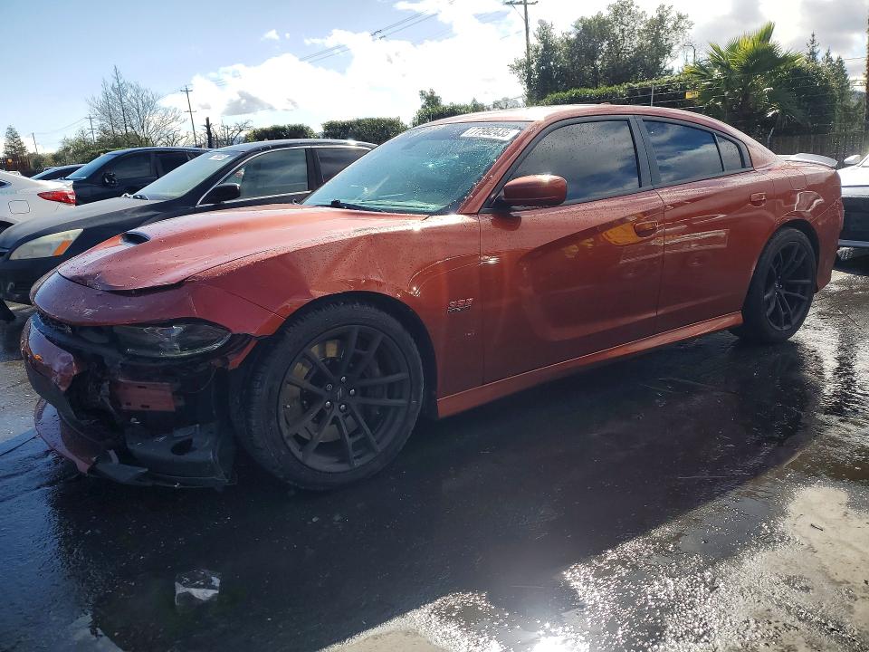 DODGE CHARGER 2021 with VIN 2C3CDXGJ2MH602932 - Photo from auction