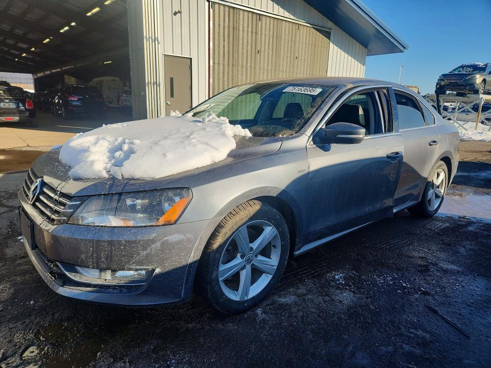 Photo 1 from auction – 2015 VOLKSWAGEN PASSAT with VIN 1VWAS7A30FC120496