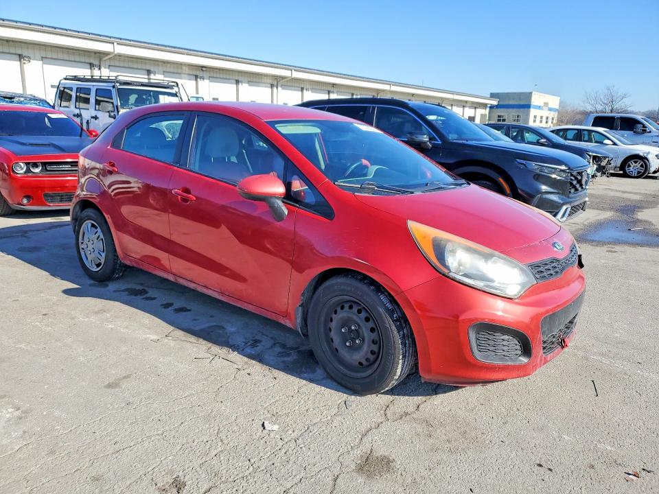 Photo 4 from auction – 2013 KIA RIO LX with VIN KNADM5A3XD6186531
