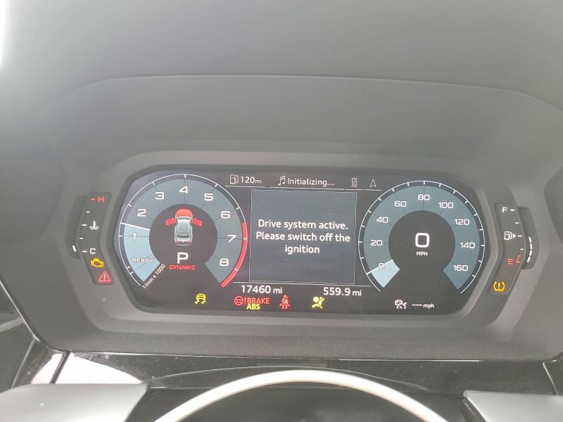 Photo 9 from auction – 2023 AUDI S3 PREMIUM with VIN WAUH3DGY2PA099287