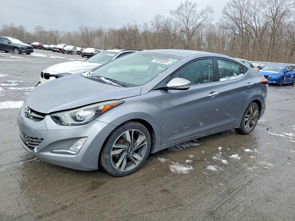 HYUNDAI ELANTRA 2014 with VIN KMHDH4AE8EU033738 - Photo from auction