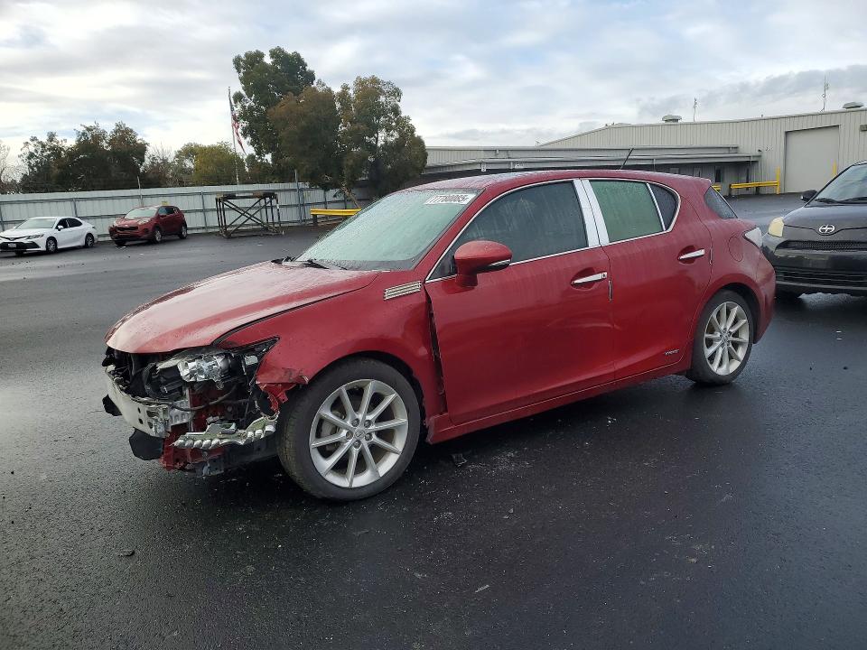 LEXUS CT 2012 with VIN JTHKD5BH3C2088787 - Photo from auction