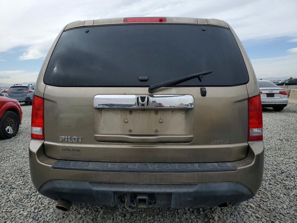 Photo 6 from auction – 2009 HONDA PILOT EXL with VIN 5FNYF48629B019939