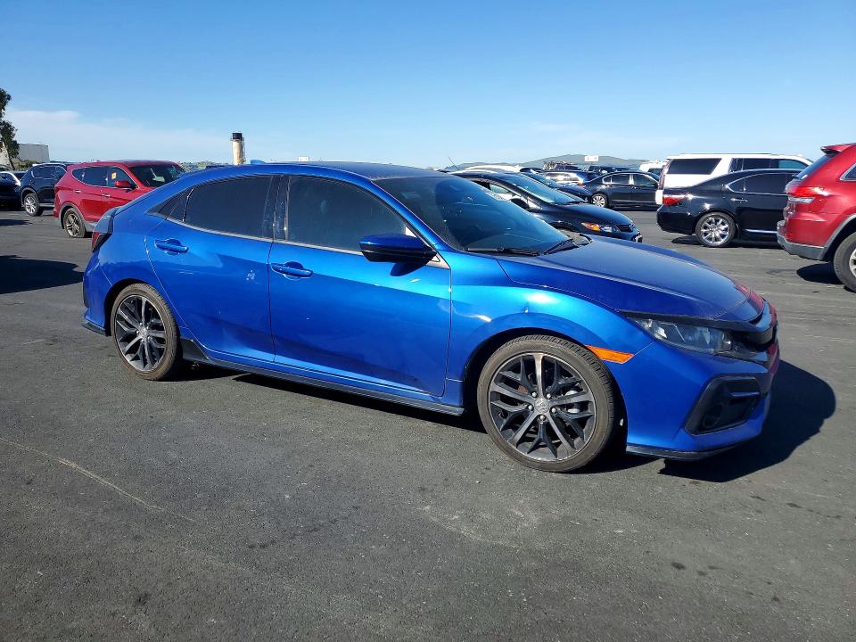 Photo 4 from auction – 2020 HONDA CIVIC SPOR with VIN SHHFK7H47LU400467