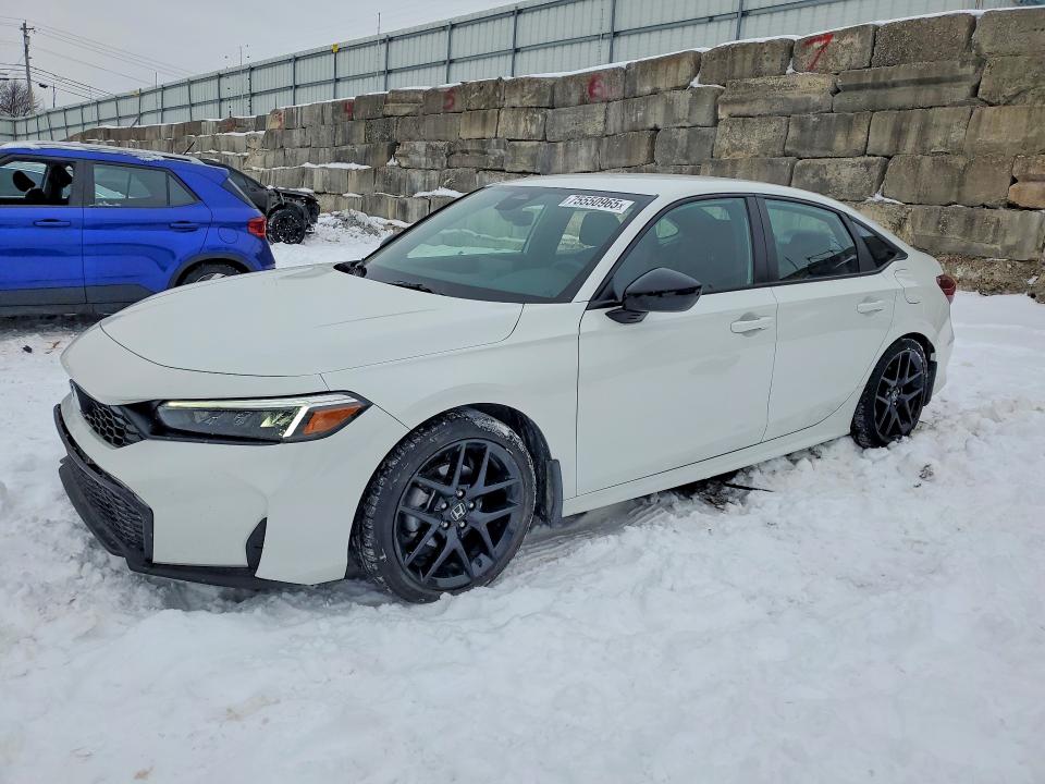 HONDA CIVIC SPOR 2025 with VIN 2HGFE2F51SH536238 - Photo from auction