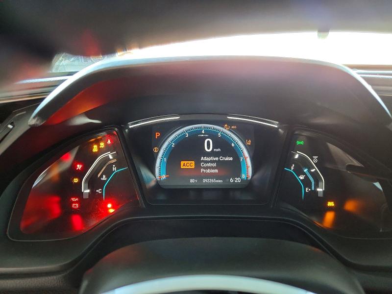 Photo 9 from auction – 2020 HONDA CIVIC with VIN 19XFC2F6XLE021698
