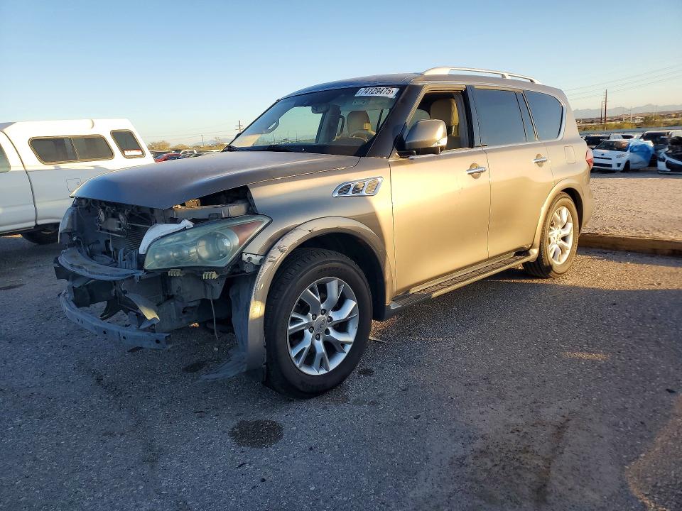 INFINITY QX56 2013 with VIN JN8AZ2NF9D9531013 - Photo from auction