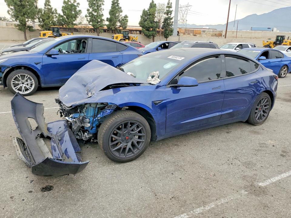 TESLA MODEL 3 2025 with VIN 5YJ3E1EA7SF007165 - Photo from auction