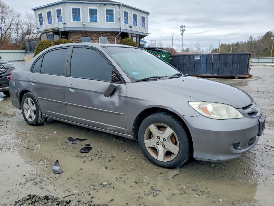 Photo 4 from auction – 2005 HONDA CIVIC with VIN 2HGES26774H502863