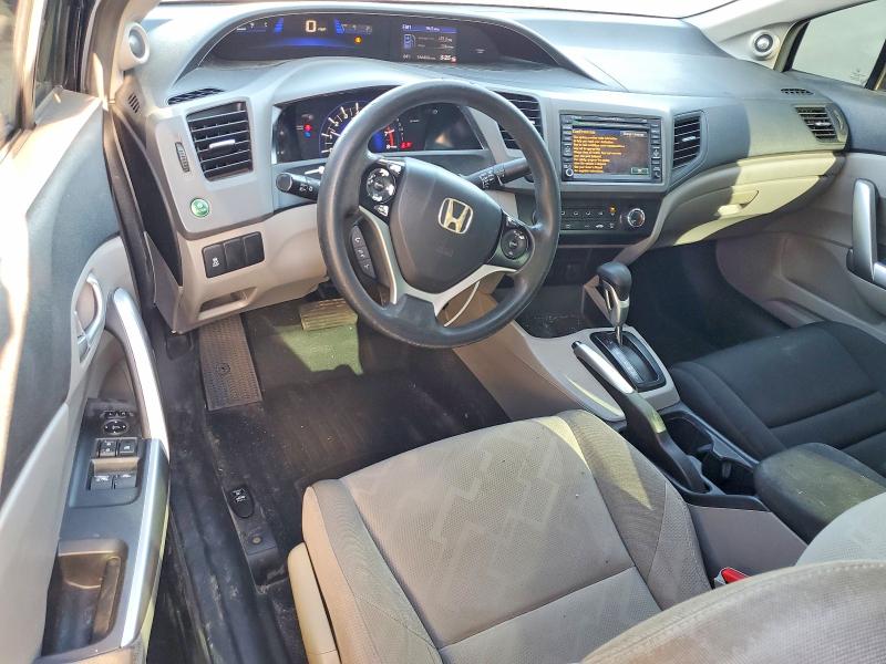 Photo 8 from auction – 2012 HONDA CIVIC with VIN 2HGFG3B81CH531042
