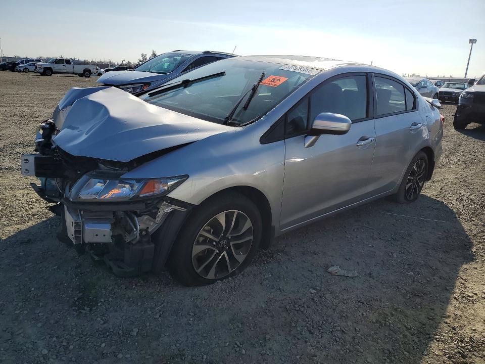 HONDA CIVIC EX 2014 with VIN 19XFB2F85EE244528 - Photo from auction