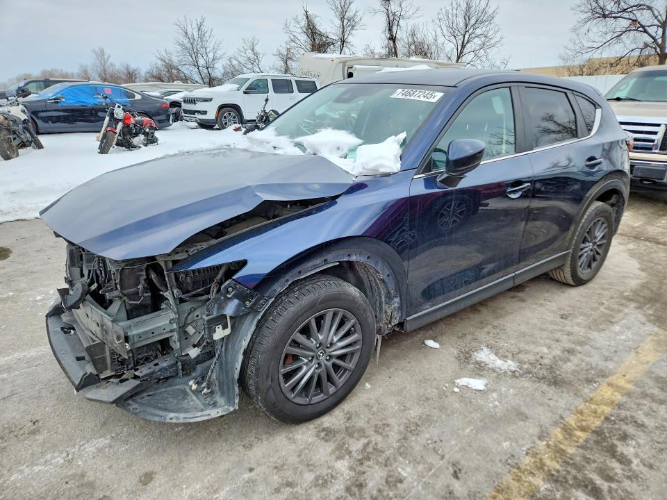 MAZDA CX-5 2020 with VIN JM3KFACM3L0850163 - Photo from auction