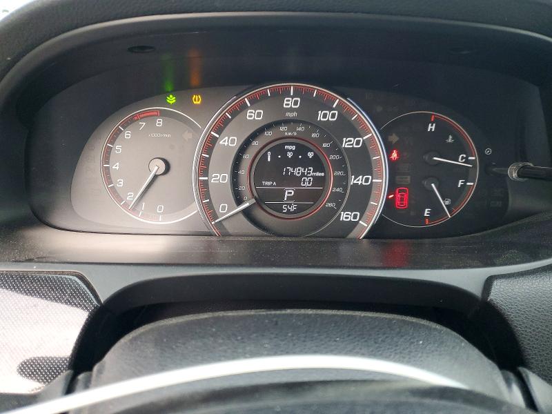 Photo 9 from auction – 2015 HONDA ACCORD with VIN 1HGCR2F54FA100527