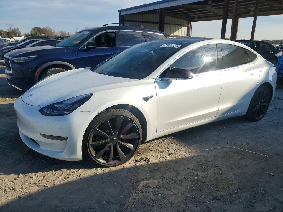 TESLA MODEL 3 2020 with VIN 5YJ3E1EC6LF603614 - Photo from auction