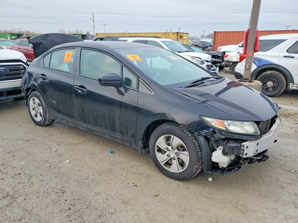 Photo 4 from auction – 2014 HONDA CIVIC with VIN 19XFB2E55EE070340