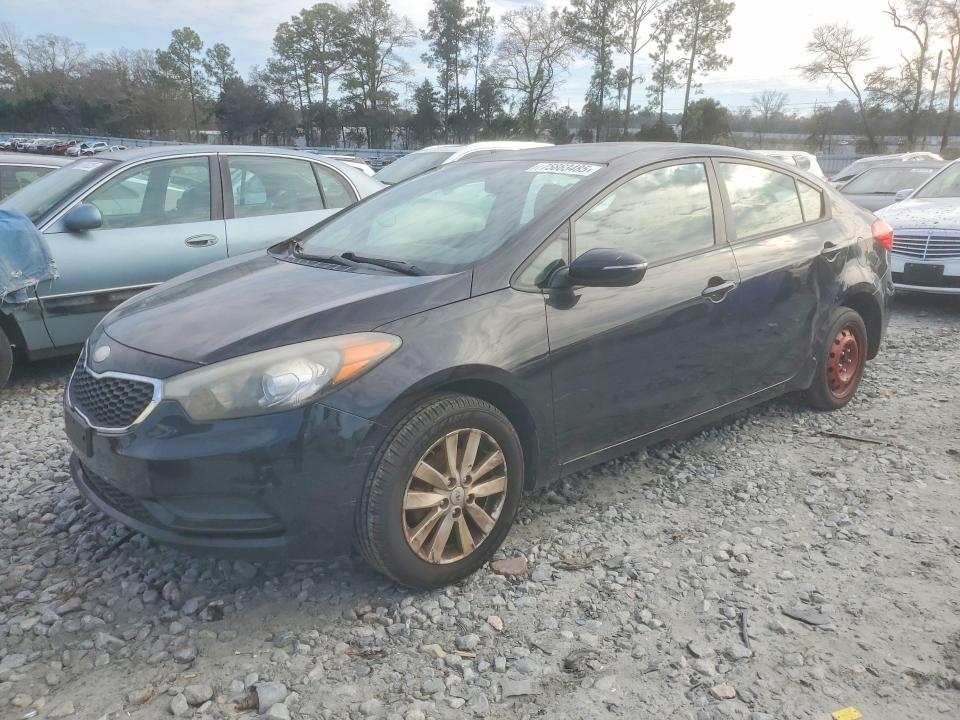KIA FORTE LX 2014 with VIN KNAFX4A69E5126039 - Photo from auction