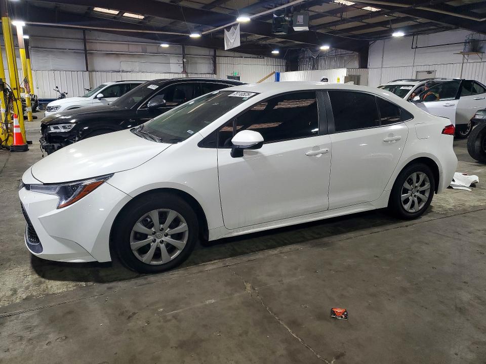 TOYOTA COROLLA 2021 with VIN 5YFEPMAE6MP206454 - Photo from auction