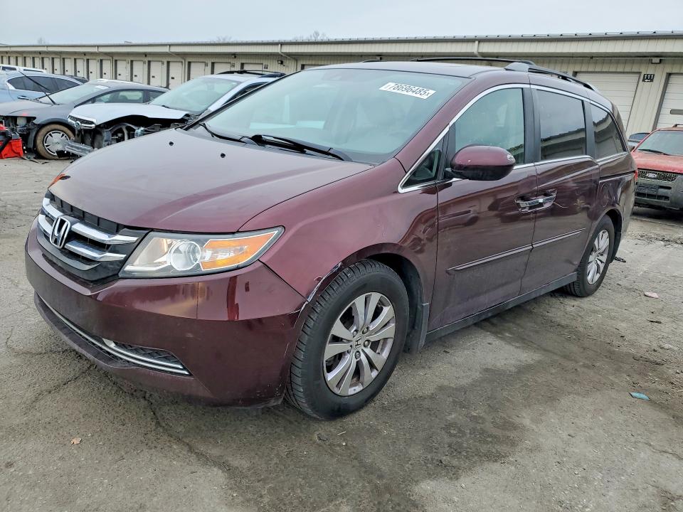 HONDA ODYSSEY 2015 with VIN 5FNRL5H62FB009586 - Photo from auction