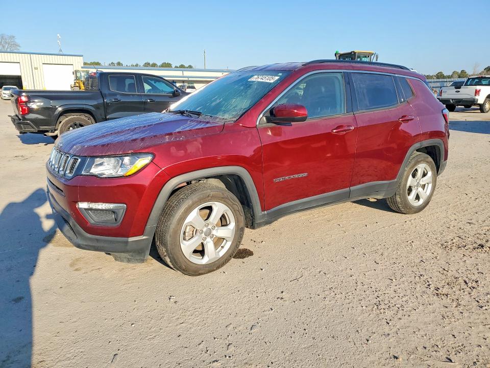 JEEP COMPASS 2021 with VIN 3C4NJCBB6MT604616 - Photo from auction