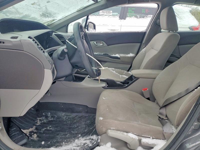 Photo 7 from auction – 2012 HONDA CIVIC LX with VIN 2HGFB2F49CH053999