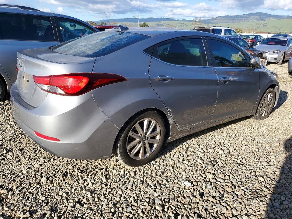 Photo 3 from auction – 2015 HYUNDAI ELANTRA SE with VIN KMHDH4AE6FU304541
