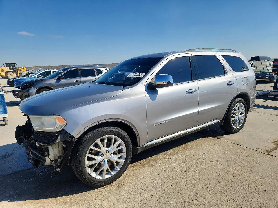 DODGE DURANGO 2014 with VIN 1C4RDHEG6EC291626 - Photo from auction