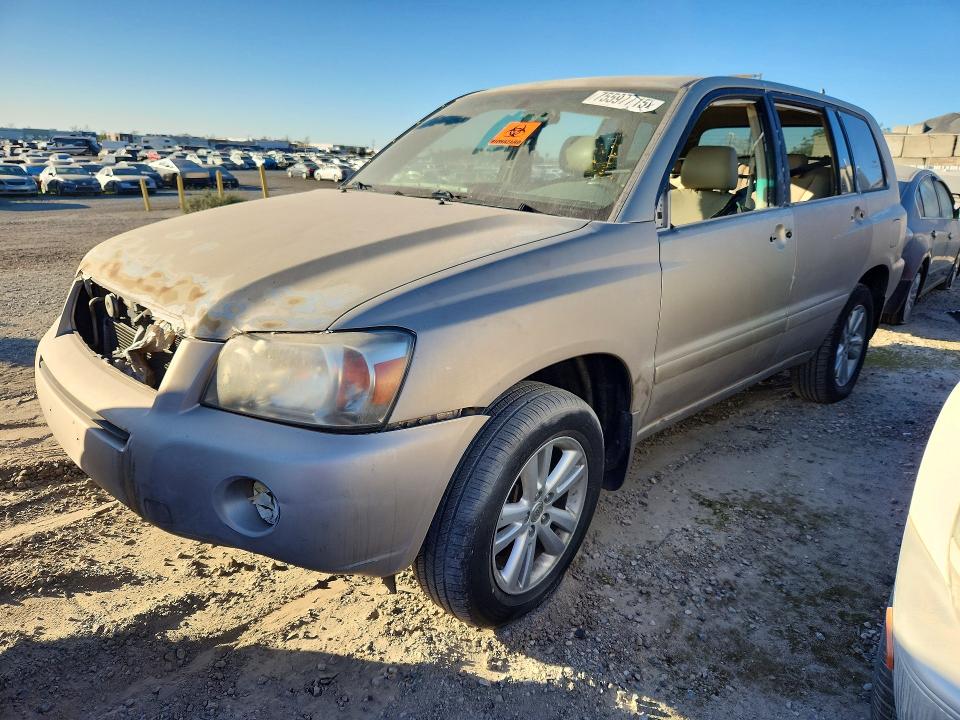 TOYOTA HIGHLANDER 2006 with VIN JTEEW21A160026828 - Photo from auction