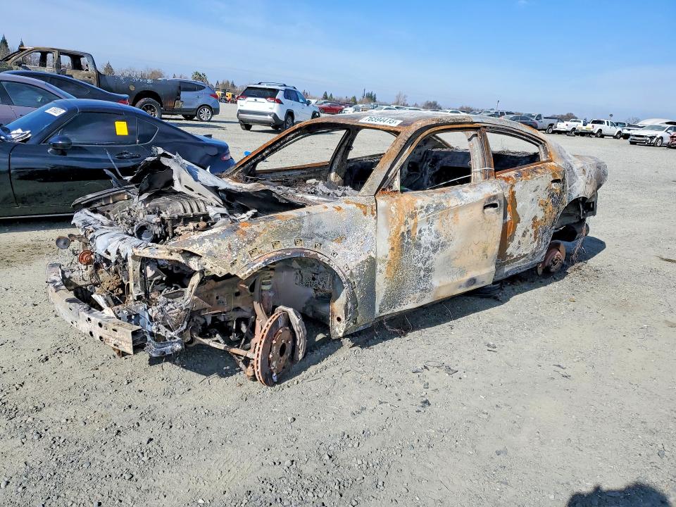 DODGE CHARGER 2019 with VIN 2C3CDXL93KH742755 - Photo from auction